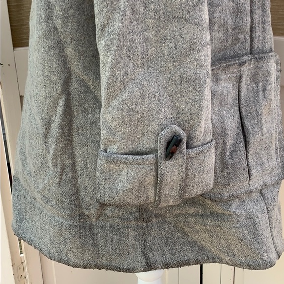 Old Navy Grey Duffel Coat, Heavy Warm Coat, Winter Duffel Coat, Long Coat - Picture 12 of 16